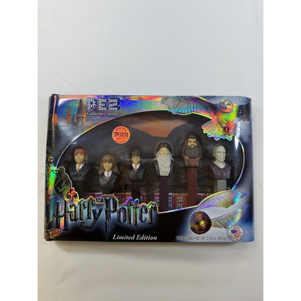 Harry Potter PEZ Collector's Series Limited Edition 2015 Boxed Set of 6 NIB
